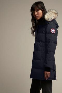 Chamarras Canada Goose Mujer Mexico - Shelburne Abrigos Azul Marino GC2180745
